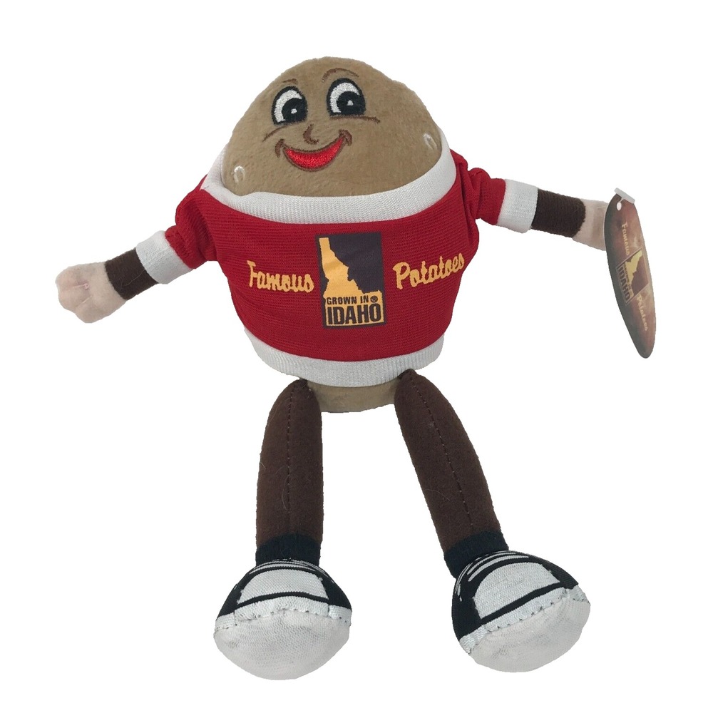 Idaho Spuddy Buddy 2015 Edition Plush Potato Mascot Red Sweater Advertising NWT